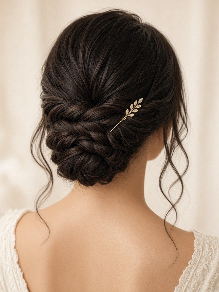 The low chignon